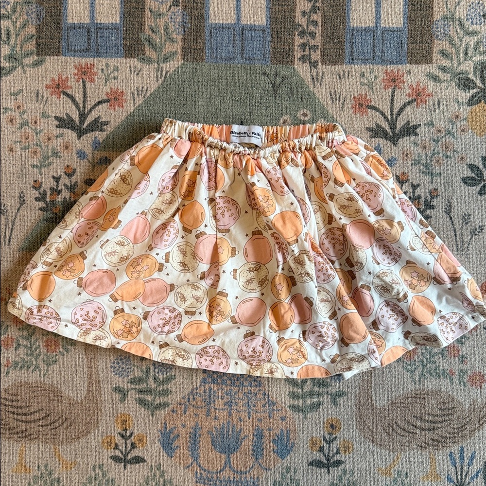 Elisabeth + Faith Girls 8Y Christmas Skirt